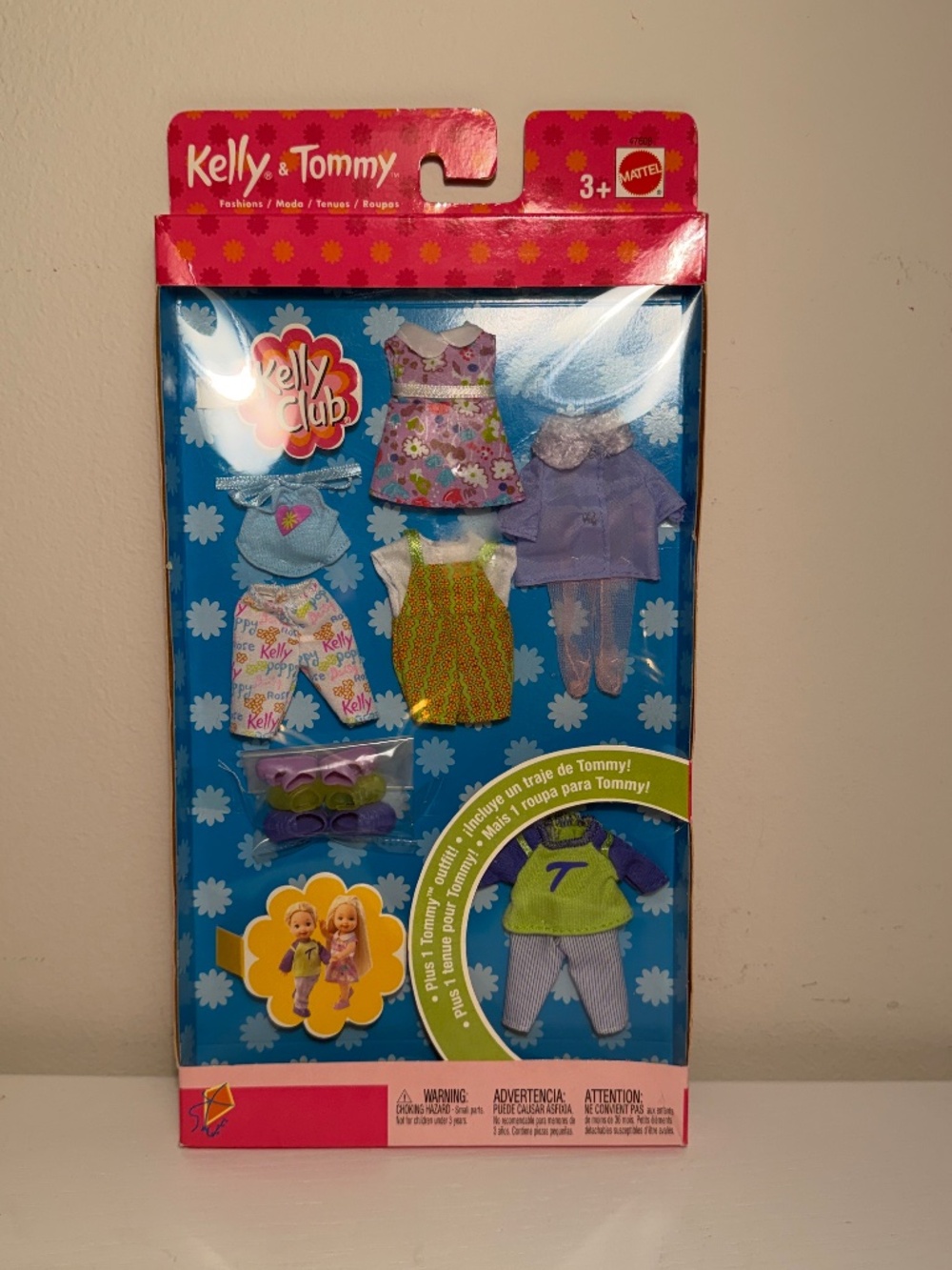 Vintage 2002 Barbie Mattel Kelly Club Kelly & Tommy Fashion Pack Clothing Outfit